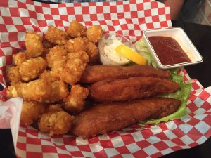Dads Fish and Chips (Tots) from The Brick