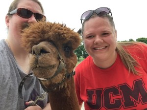 Obligatory selfie with Angus and Laura!
